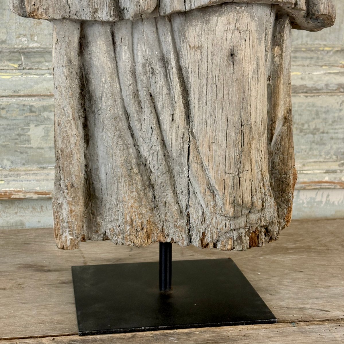 Archangel Gabriel, Carved From Wood, From The High Middle Ages-photo-1