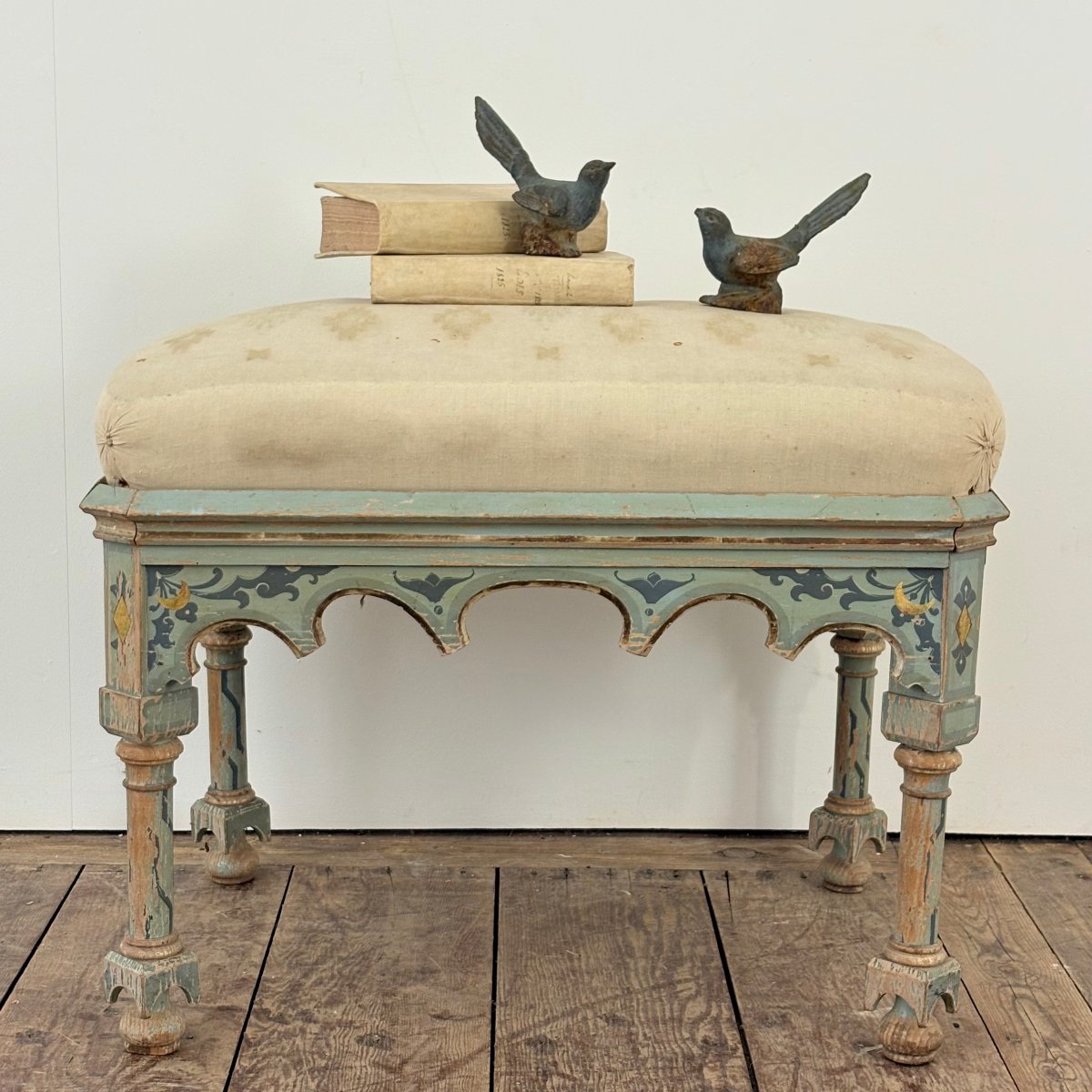 Tabouret dans le goût de Pierre Loti vers 1880-photo-7