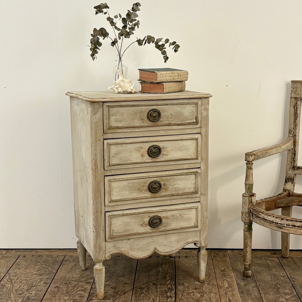 Demie commode XIXe-photo-6