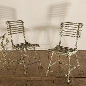 Pair Of Arras “saint Sauveur” Chairs