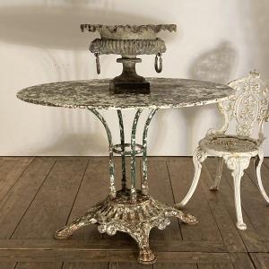 19th Century Cast Iron Table