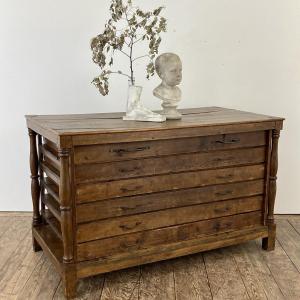 Meuble à tiroirs XIX