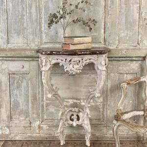 Console d'époque Louis XV