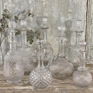 Collection Of 7 19th Century Carafes
