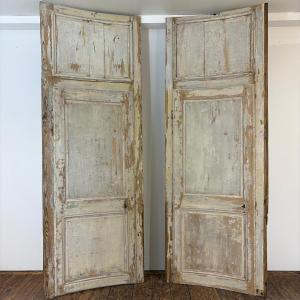 Pair Of 18th Century Concave Doors