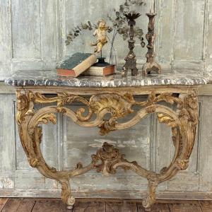 Console d'époque Louis XV
