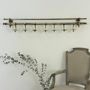 Brass Coat Rack 1900