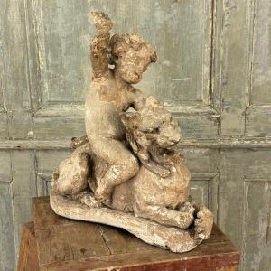 Original Plaster Sculpture Signed By Carrier Belleuse