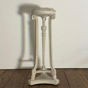 Sellette Athénienne en bois sculpté XIX