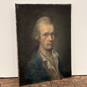 Portrait d'un jeune homme d'époque Révolutionnaire