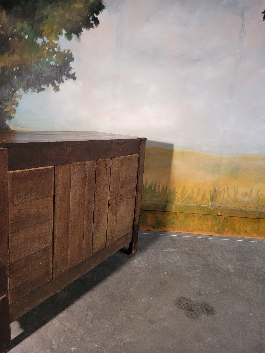 Low Louis XV Buffet In Cherry-photo-1