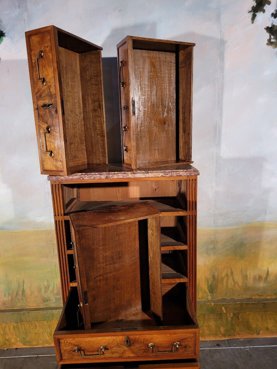 Weekly Large Chest Of Drawers XIXth Century-photo-4