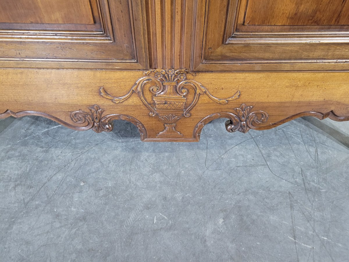 Buffet Deux Corps En Noyer époque Directoire-photo-7