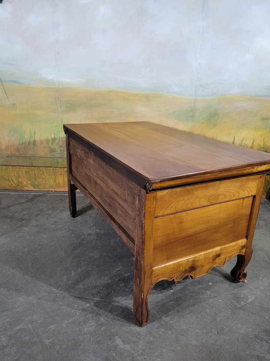 Low Louis XV Chest Of Drawers With Only One Drawer-photo-7