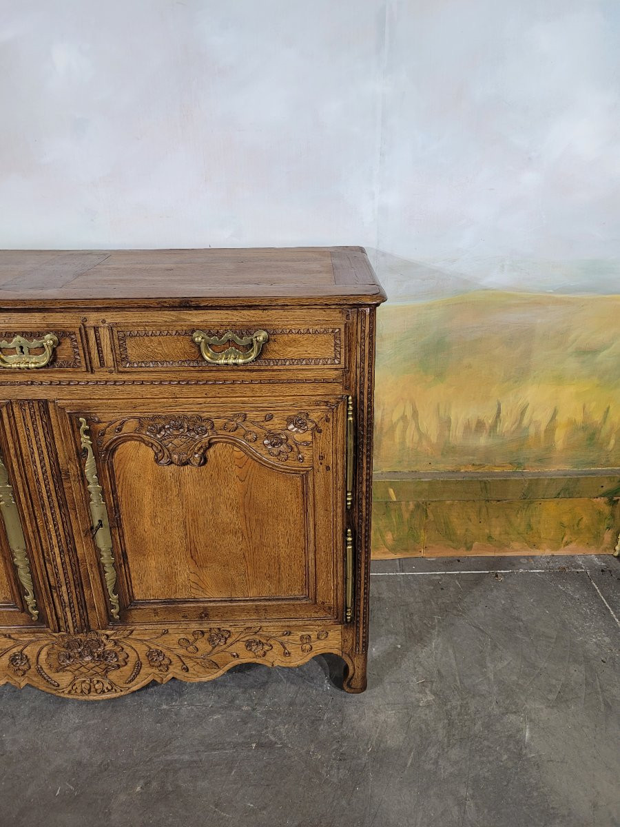 Low Louis XV Norman Sideboard-photo-2