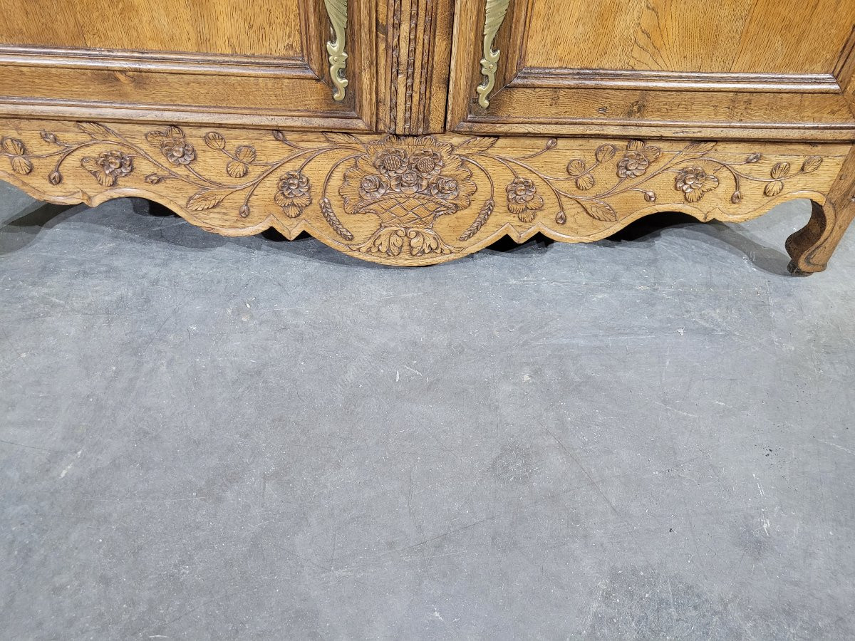 Low Louis XV Norman Sideboard-photo-4