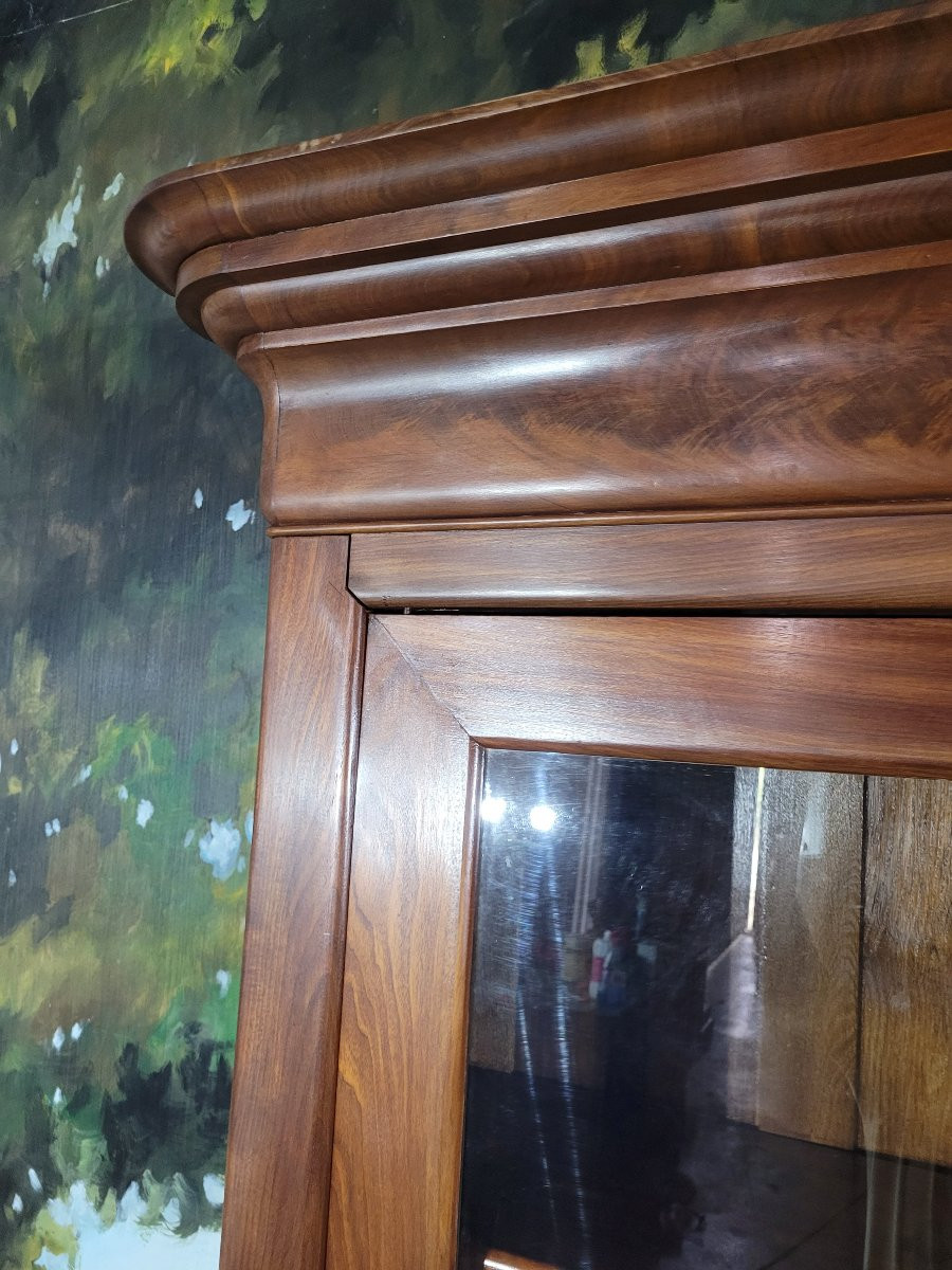 Louis Philippe Mahogany Bookcase-photo-4