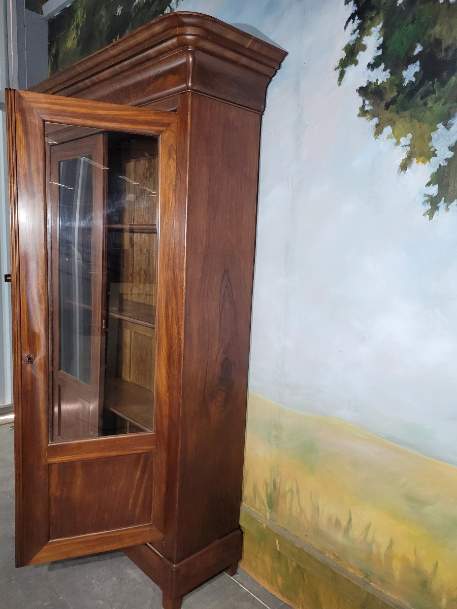 Louis Philippe Mahogany Bookcase-photo-5