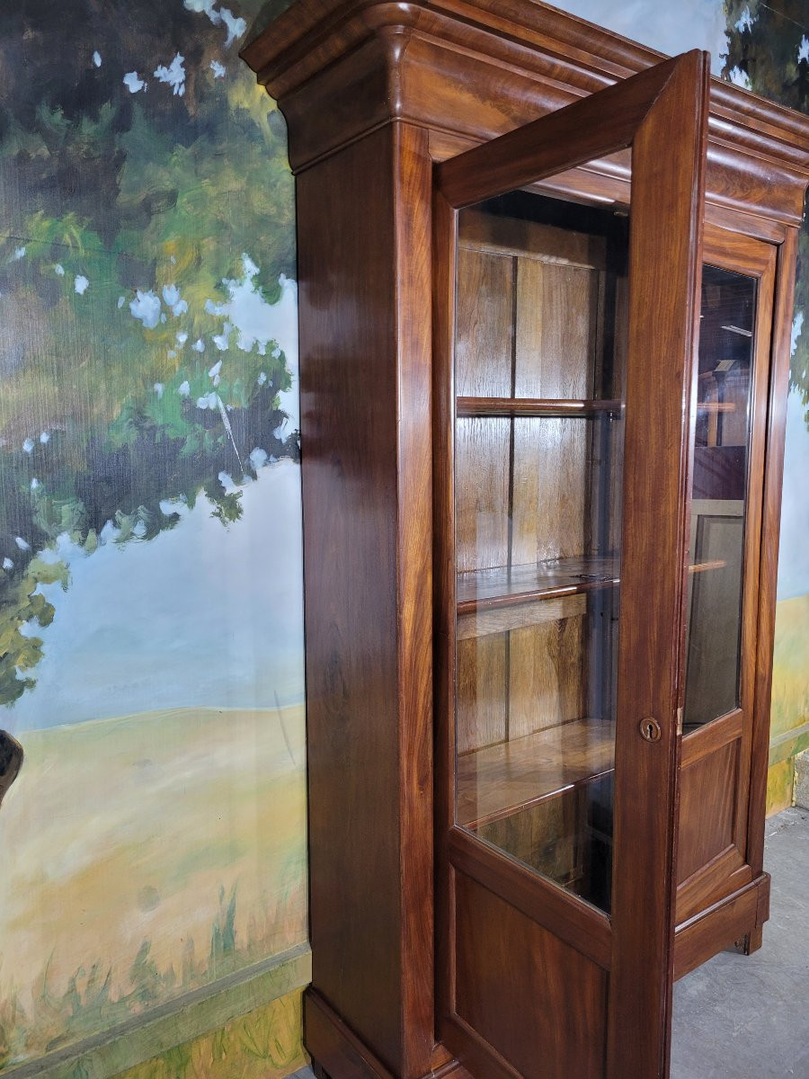 Louis Philippe Mahogany Bookcase-photo-6