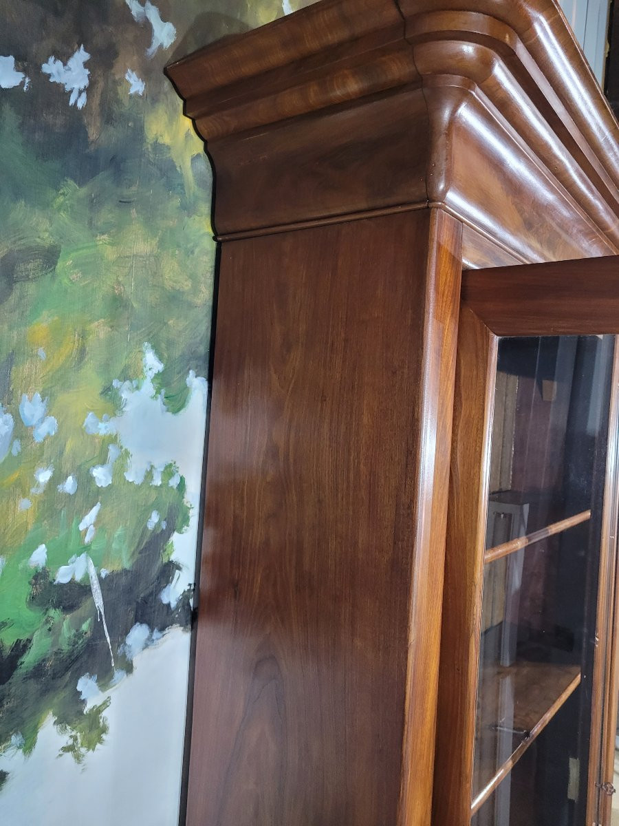 Louis Philippe Mahogany Bookcase-photo-7