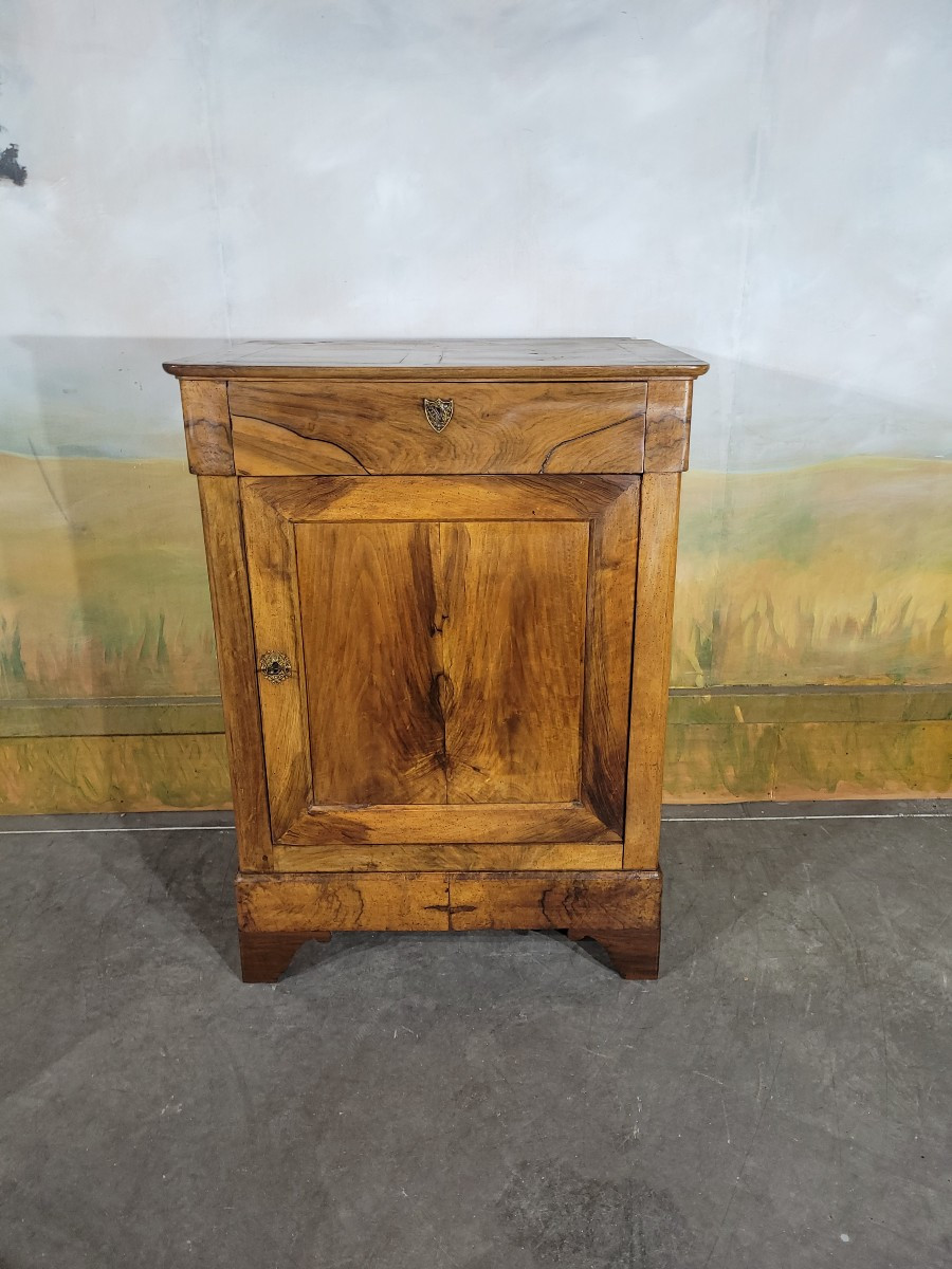 Large Louis Philippe Walnut Jam Jar