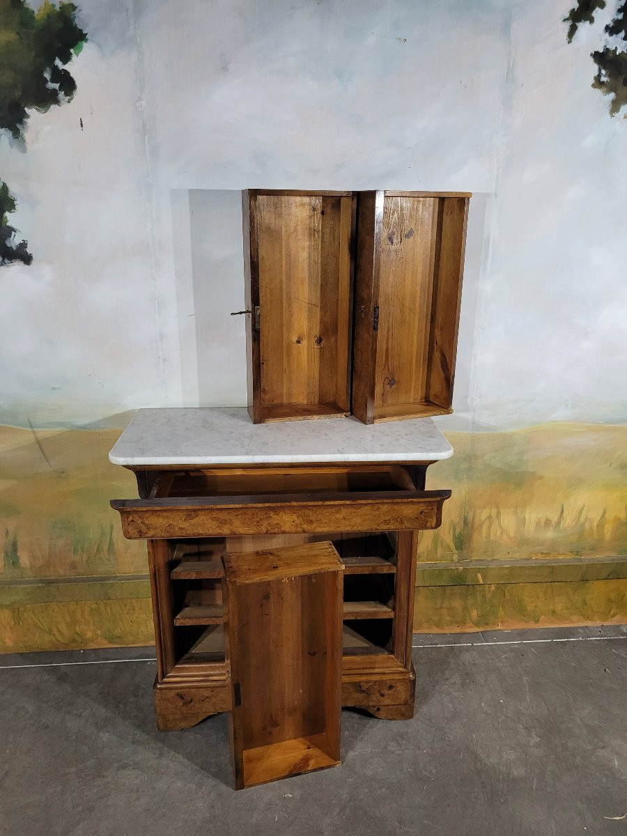 Small Louis Philippe Period Chest Of Drawers In Walnut-photo-5