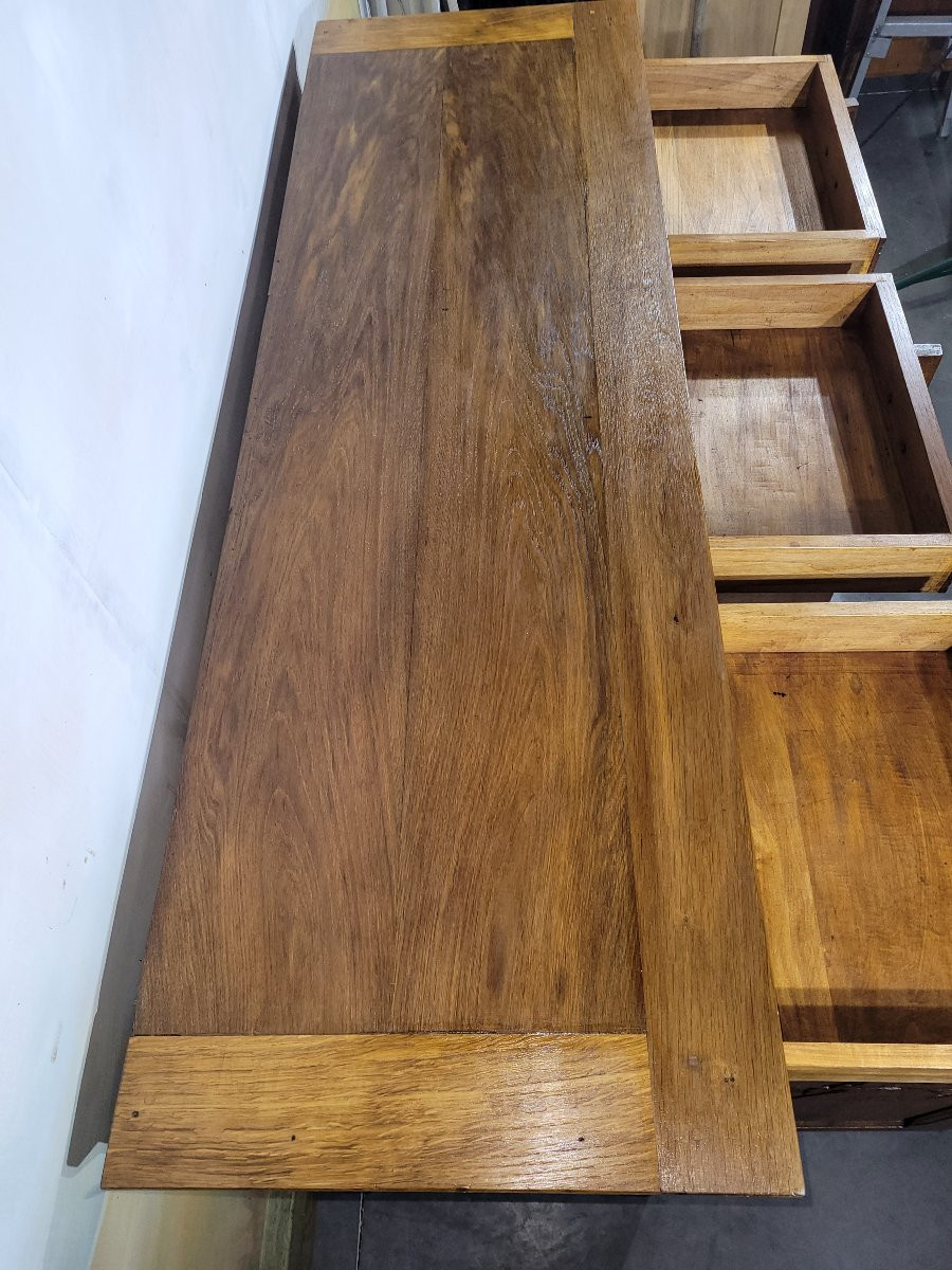 Art Deco Oak Sideboard-photo-4