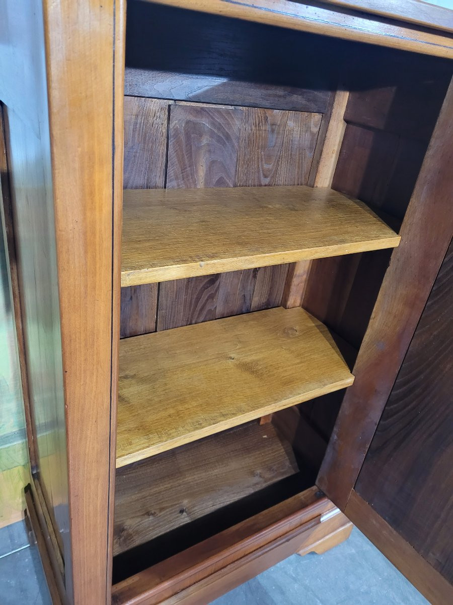 Small Bonnetière Bassette In Cherry Wood-photo-6