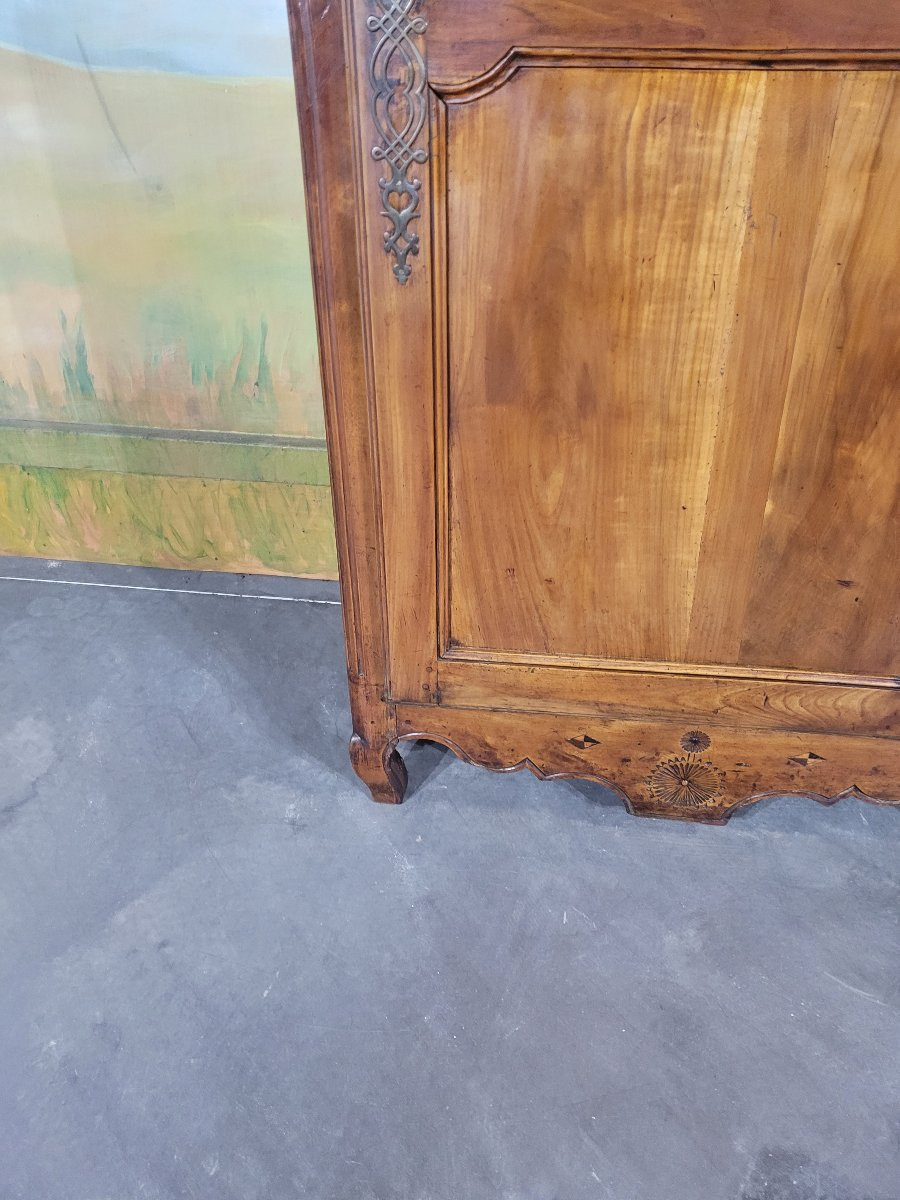 Small Louis XV Style Cherrywood Bonnetière-photo-4