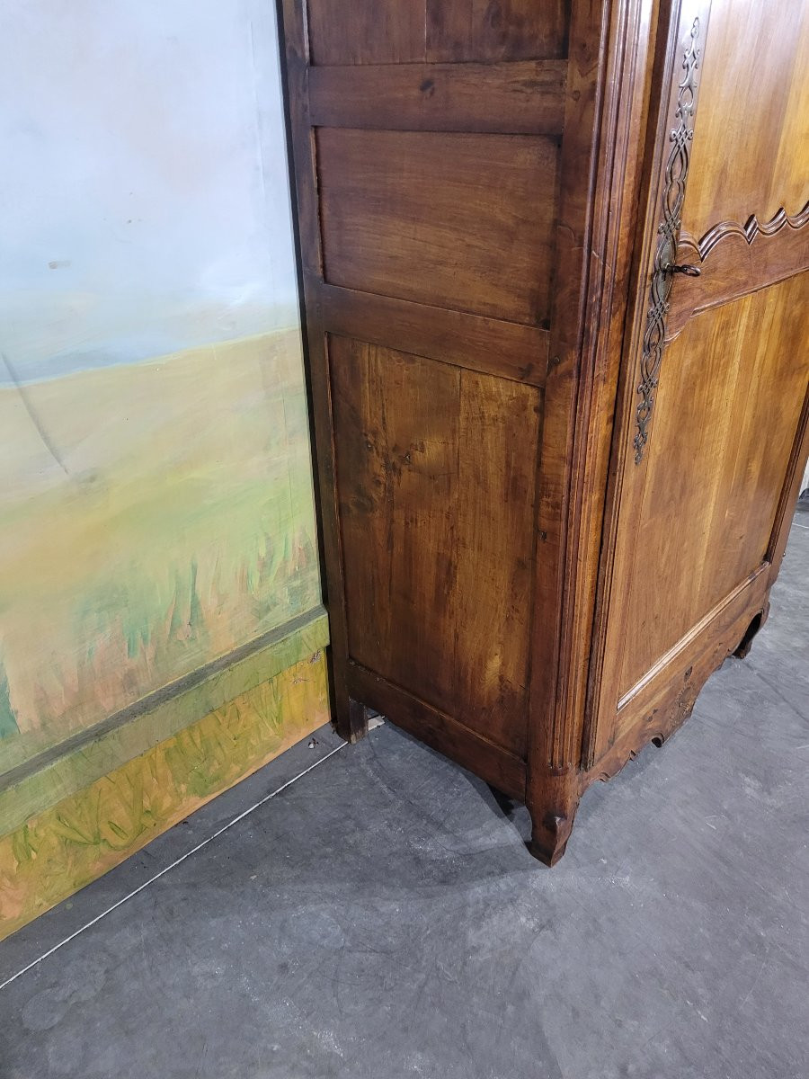 Small Louis XV Style Cherrywood Bonnetière-photo-4