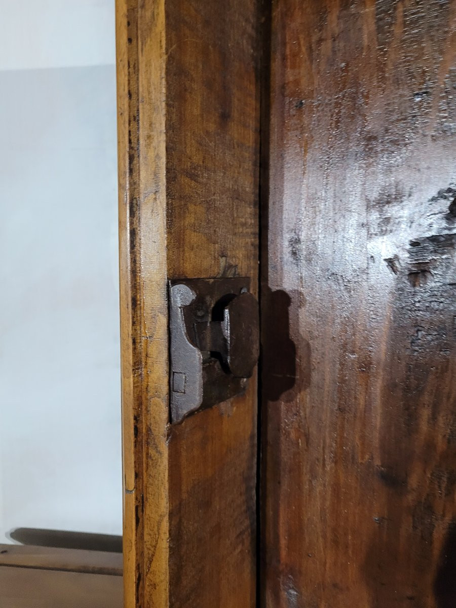 Large Jam Cupboard In Solid Cherry Wood, 18th Century-photo-4