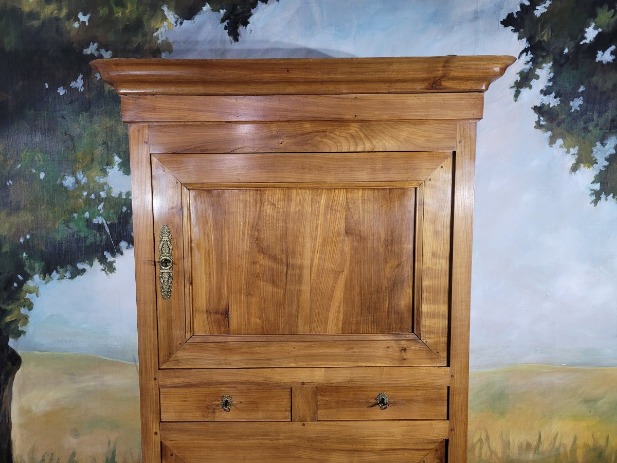 Standing Man Louis Philippe In Cherry Wood-photo-3