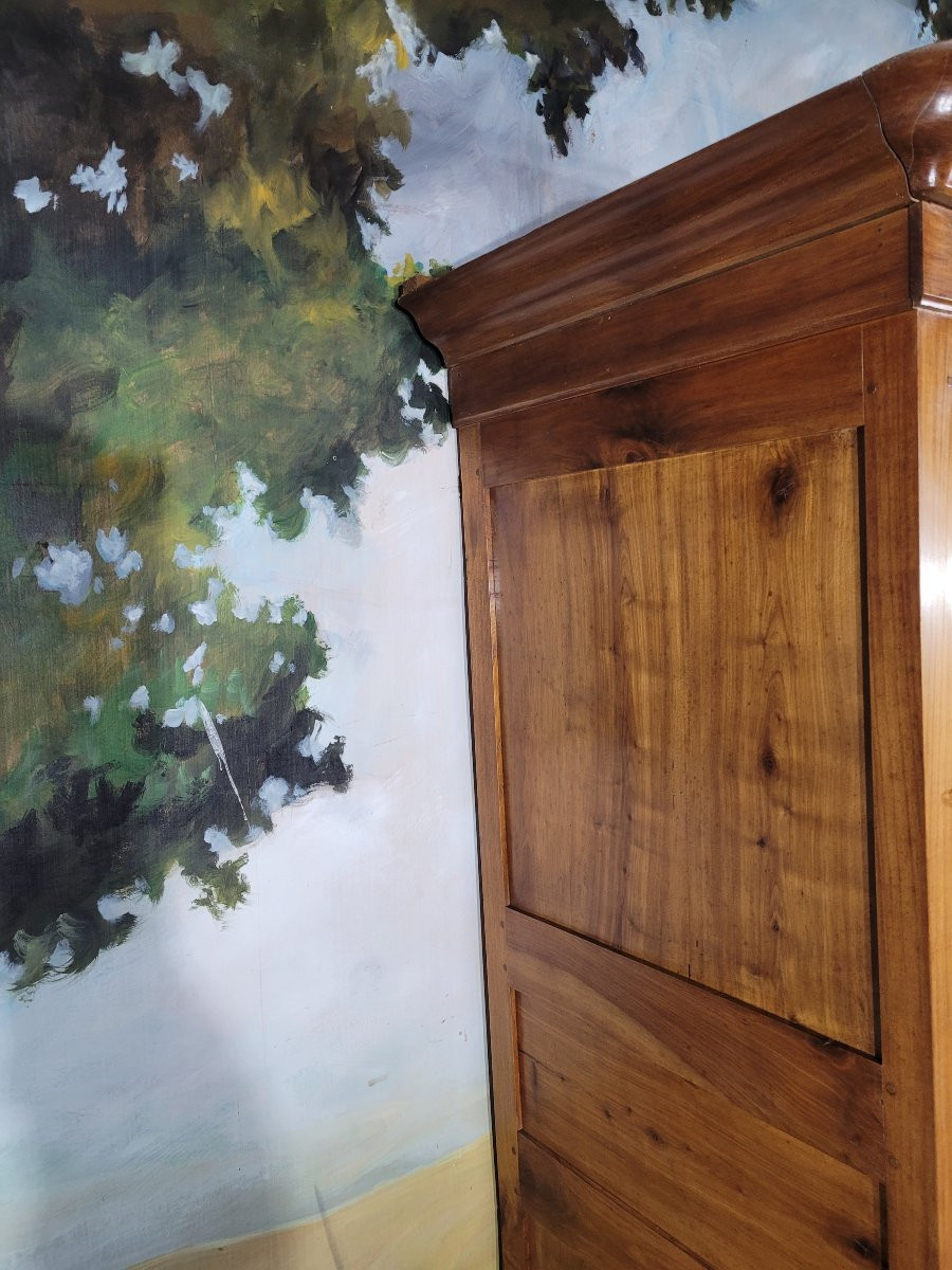 Standing Man Louis Philippe In Cherry Wood-photo-3