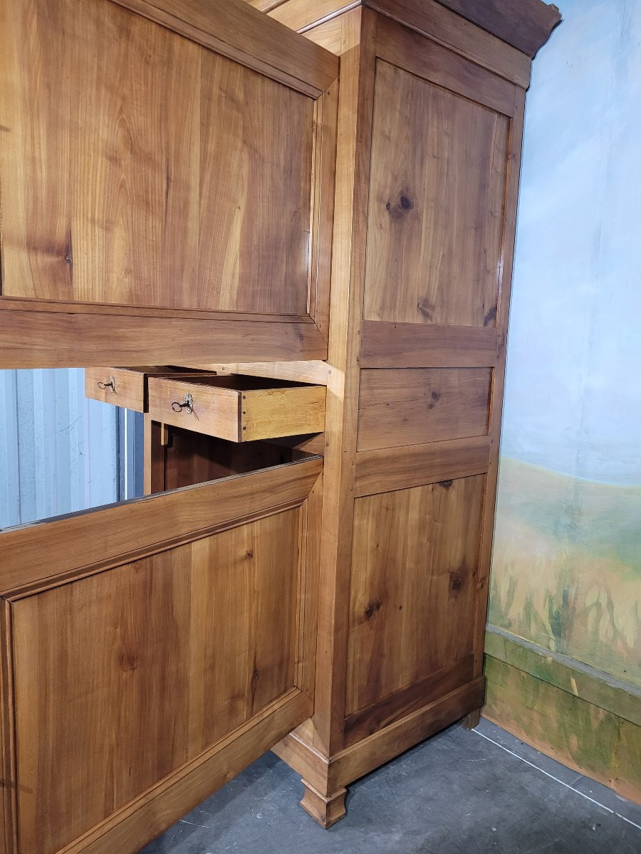 Standing Man Louis Philippe In Cherry Wood-photo-6