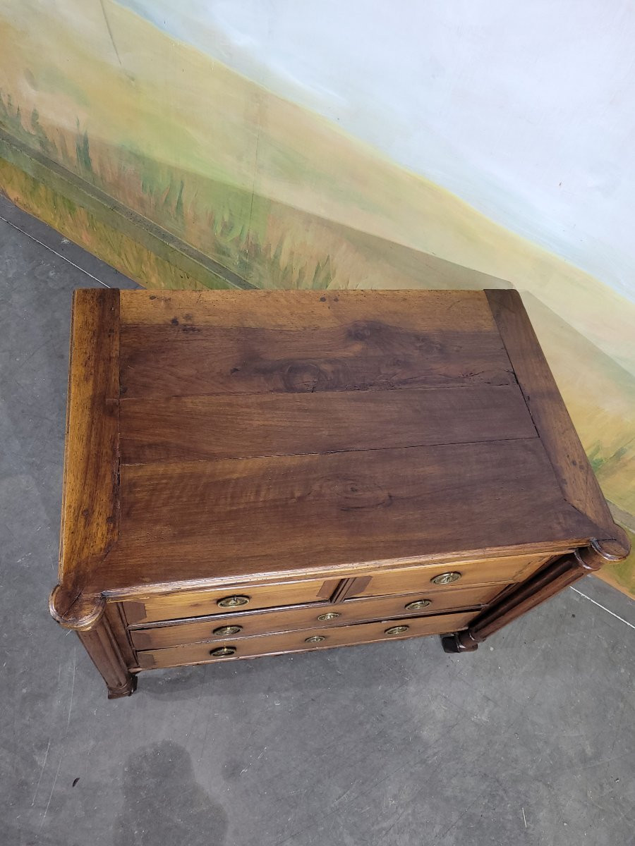 Petite commode époque XVIII ème -photo-3