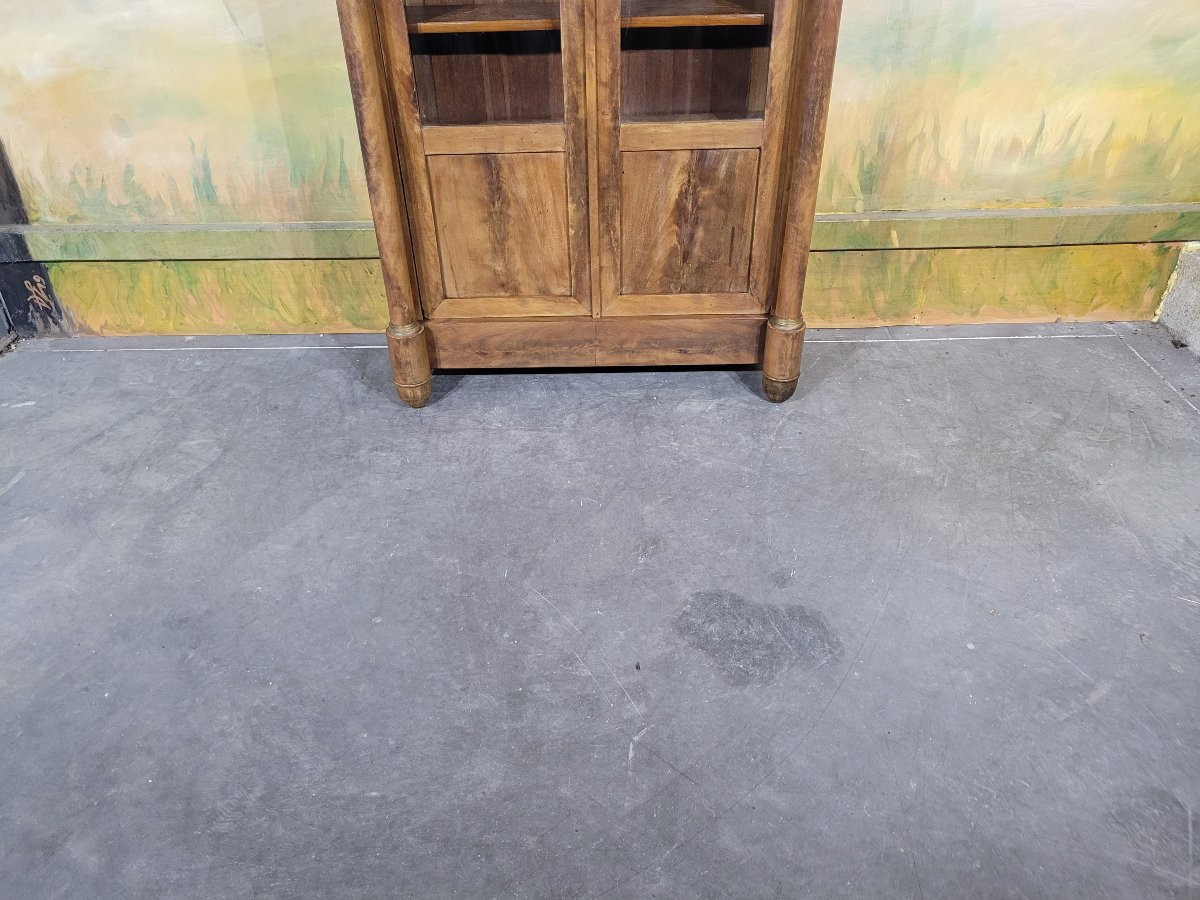 Small Empire Mahogany Bookcase-photo-3