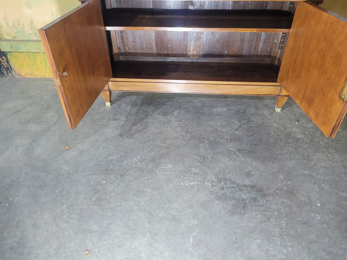 Mahogany Double Bookcase-photo-5