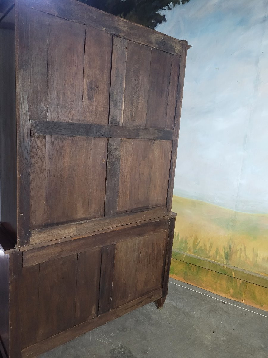 Mahogany Double Bookcase-photo-8