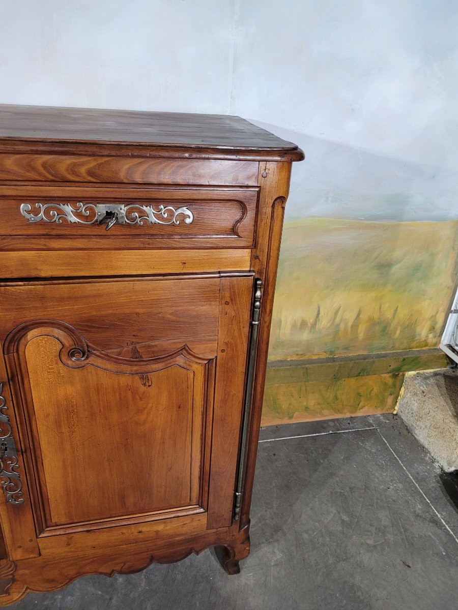 Buffet haut en merisier XIX ème siècle-photo-2