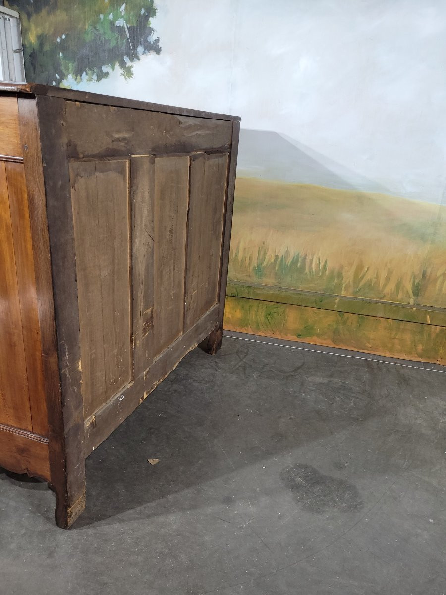 Buffet haut en merisier XIX ème siècle-photo-8