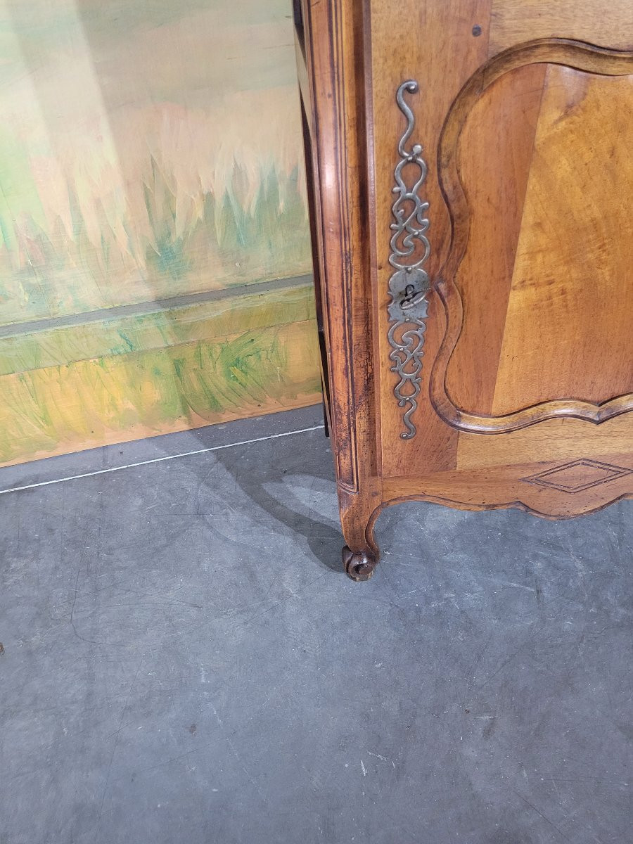 Walnut Jam Cupboard From The 19th Century-photo-8