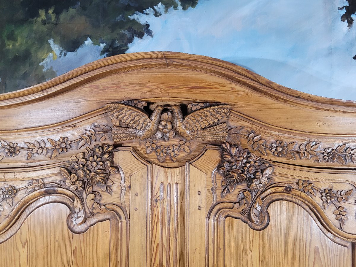 Armoire de montagne en sapin -photo-5