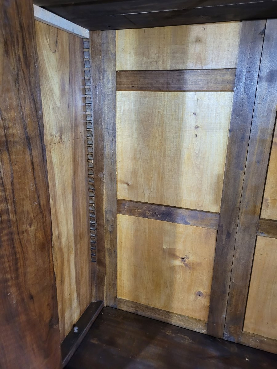 Louis Philippe Period Walnut Cabinet-photo-2