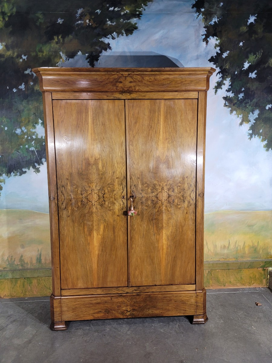 Louis Philippe Period Walnut Cabinet