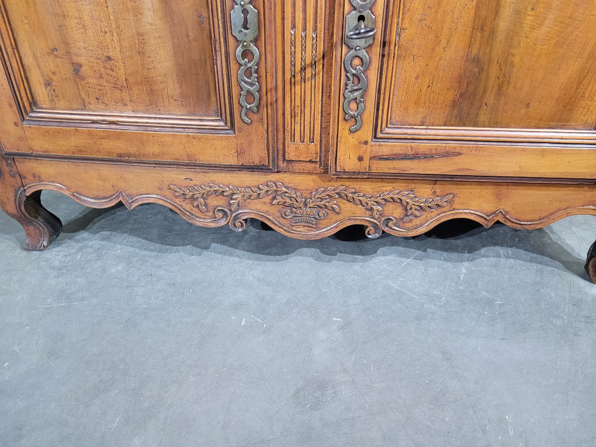 Louis XV Sideboard In Walnut-photo-4