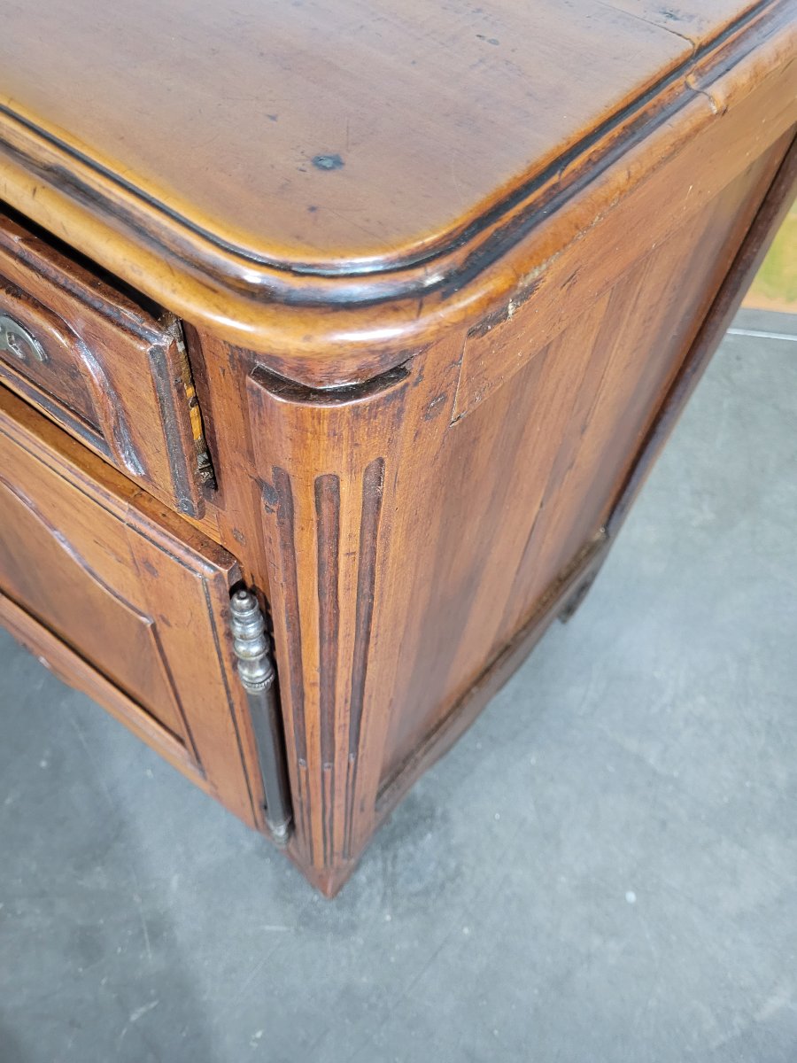 Louis XV Sideboard In Walnut-photo-6