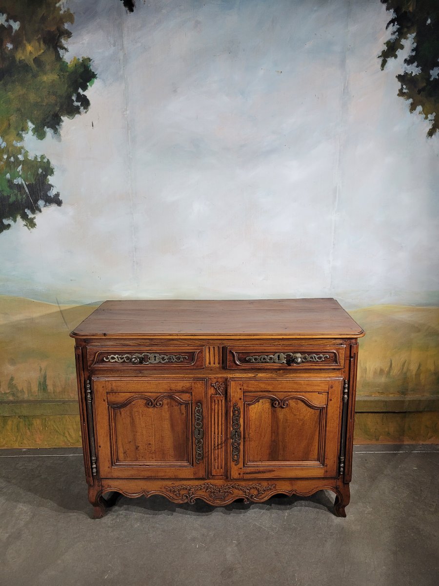 Louis XV Sideboard In Walnut