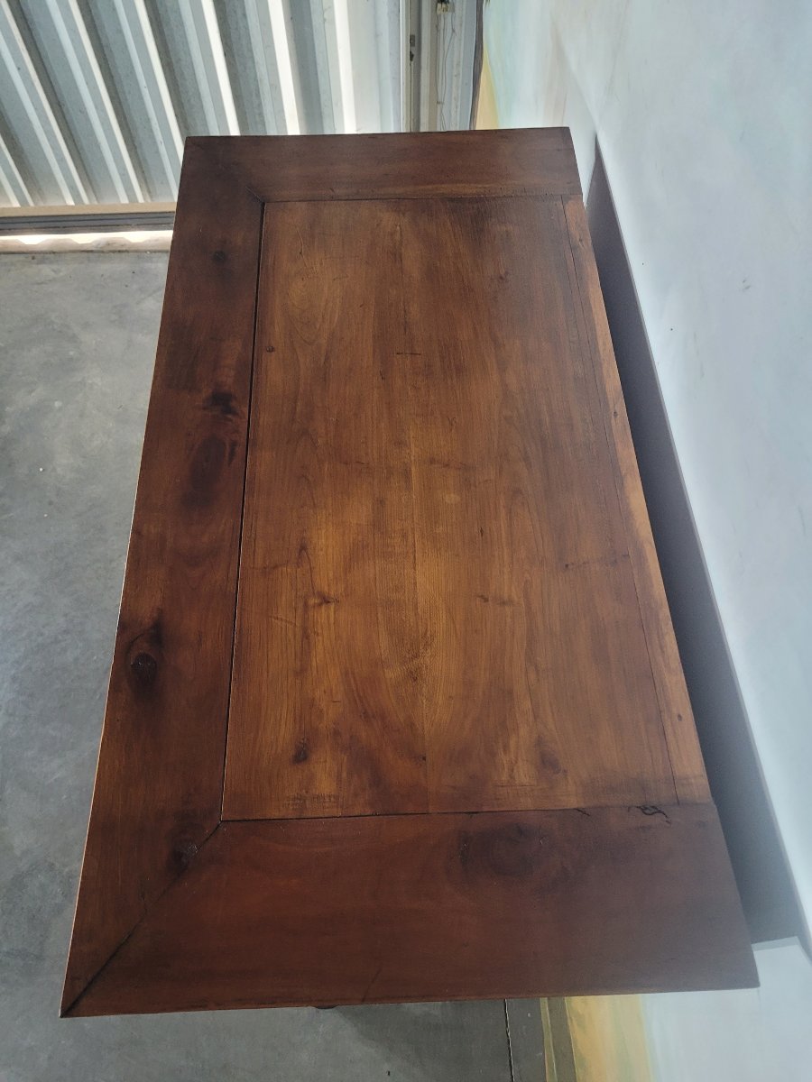 Small Empire-style Bookcase Made Of Cherry Wood-photo-2