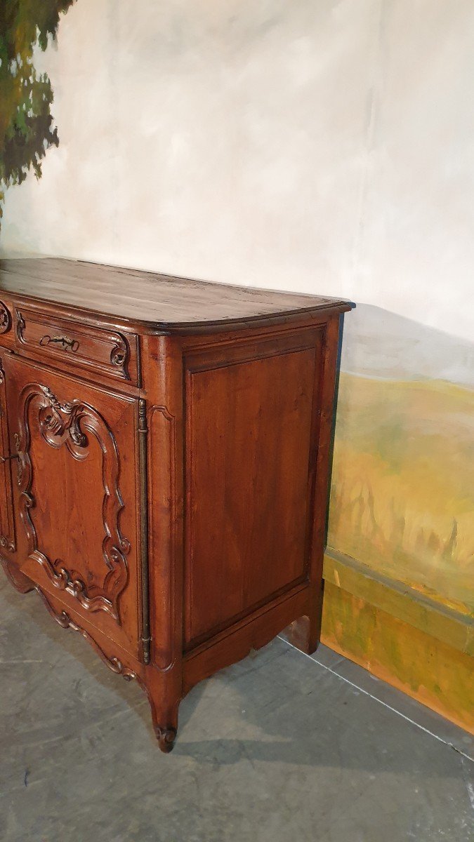 Louis XV Low Buffet In Oak-photo-2