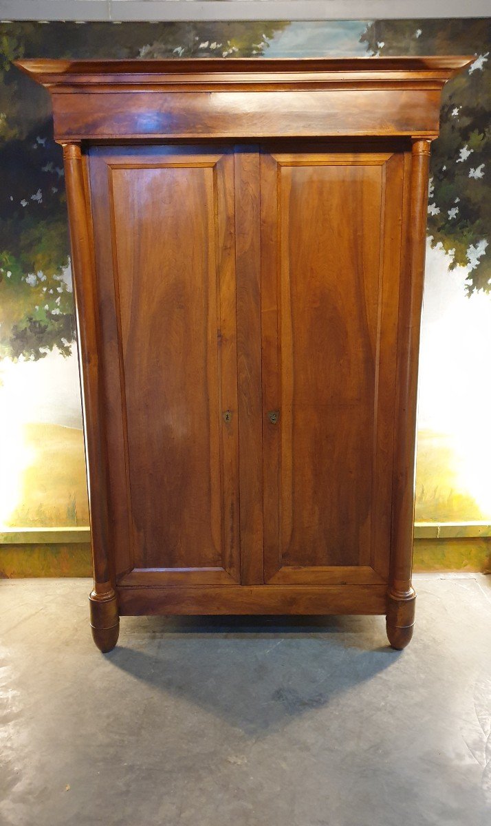 Grande Armoire Empire En Noyer